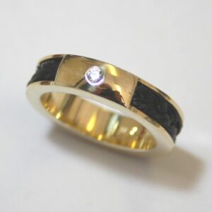 Ring rondom goud briljant