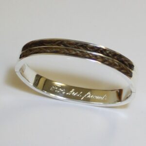 Slavenarmband dubbele vlecht