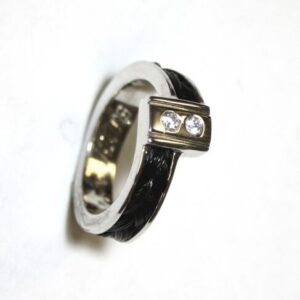 Ring rondom vlecht slag